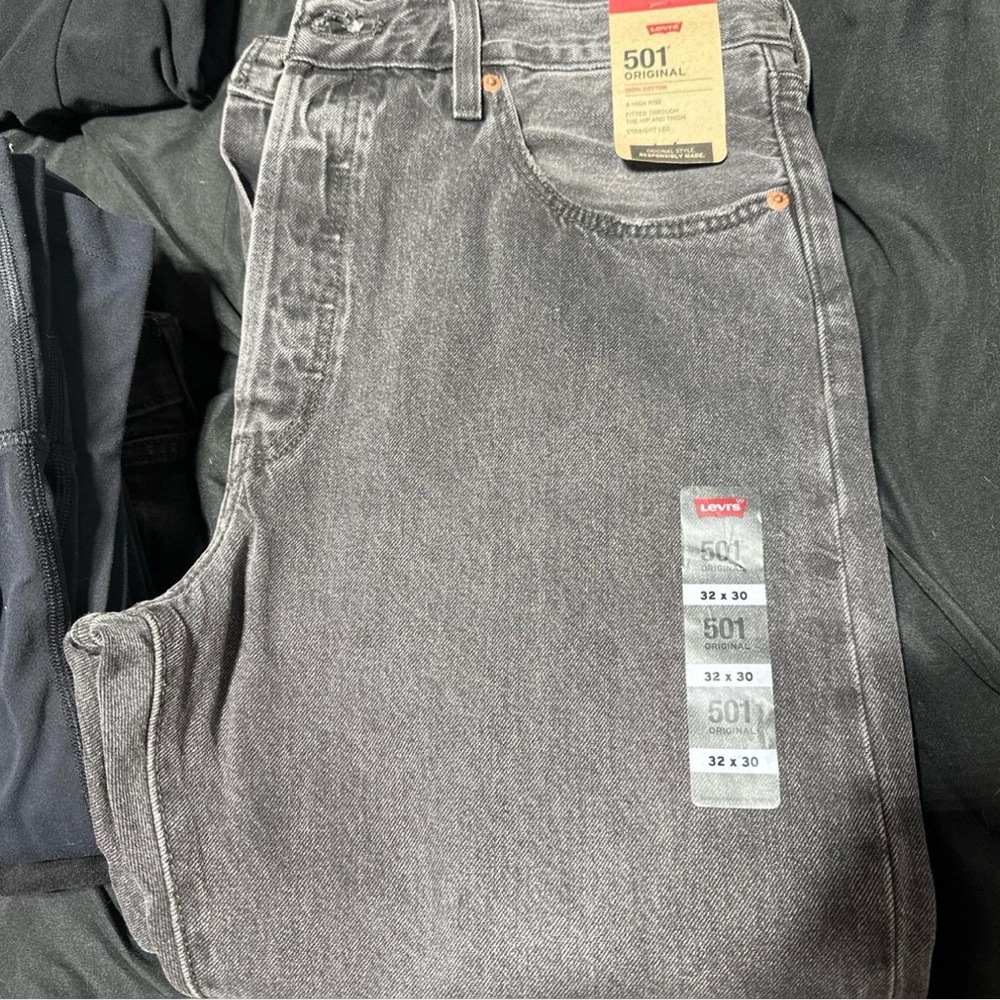 Levi's 501 Original Black Jeans